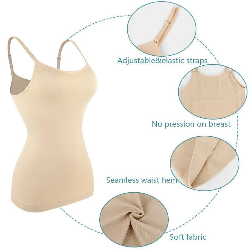 Title 5, Seamless High Elastic Body Shaping Camisole For...