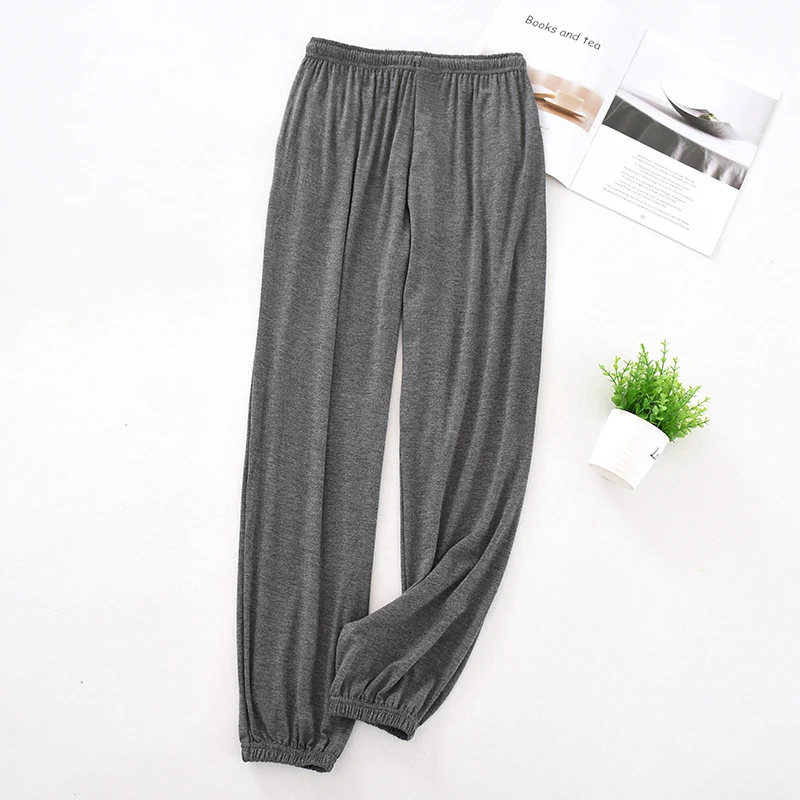 Heren Tights Elastische Casual Broek voor Thuis — foto 7