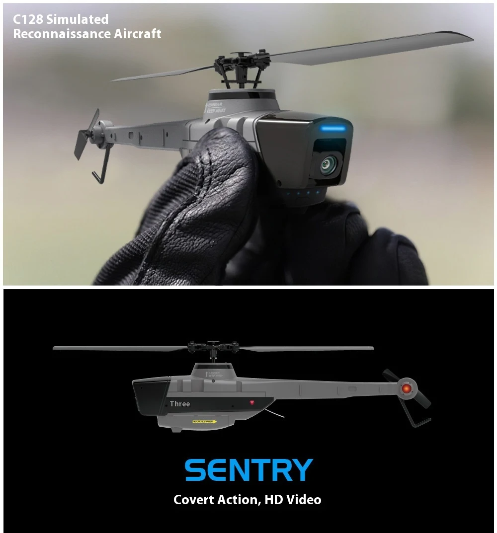 Title 9, Drone Black Bee com Controle Remoto e Câmera, M...