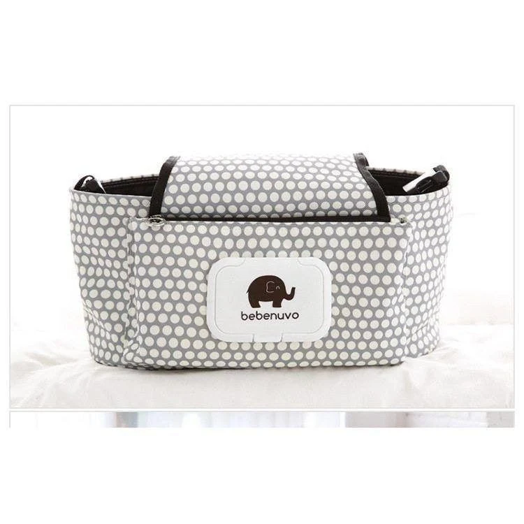 Baby Diaper Bag for Stroller Large Capacity Travel Organizer Mommy Maternity Nursing Changing Hanging Nappy Storage — photo 6
