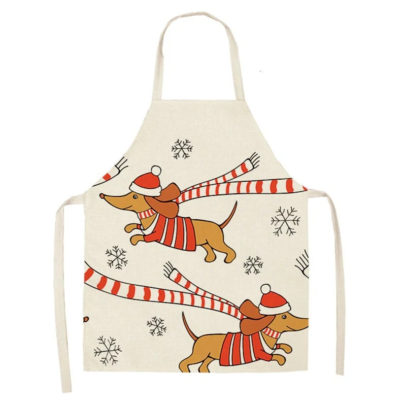 Adult and children's cotton and linen apron. Breathable, comfortable and durable, perfect for cooking and baking togethe — photo 13