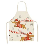 Adult and children's cotton and linen apron. Breathable, comfortable and durable, perfect for cooking and baking togethe — photo 13