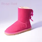 HOOGWAARDIGE SALE Dames Australia sneeuwlaarzen Warme bont Baileys Bow Boots Winterlaarzen Dames Sneeuwlaarzen Grote Maten. — foto 15