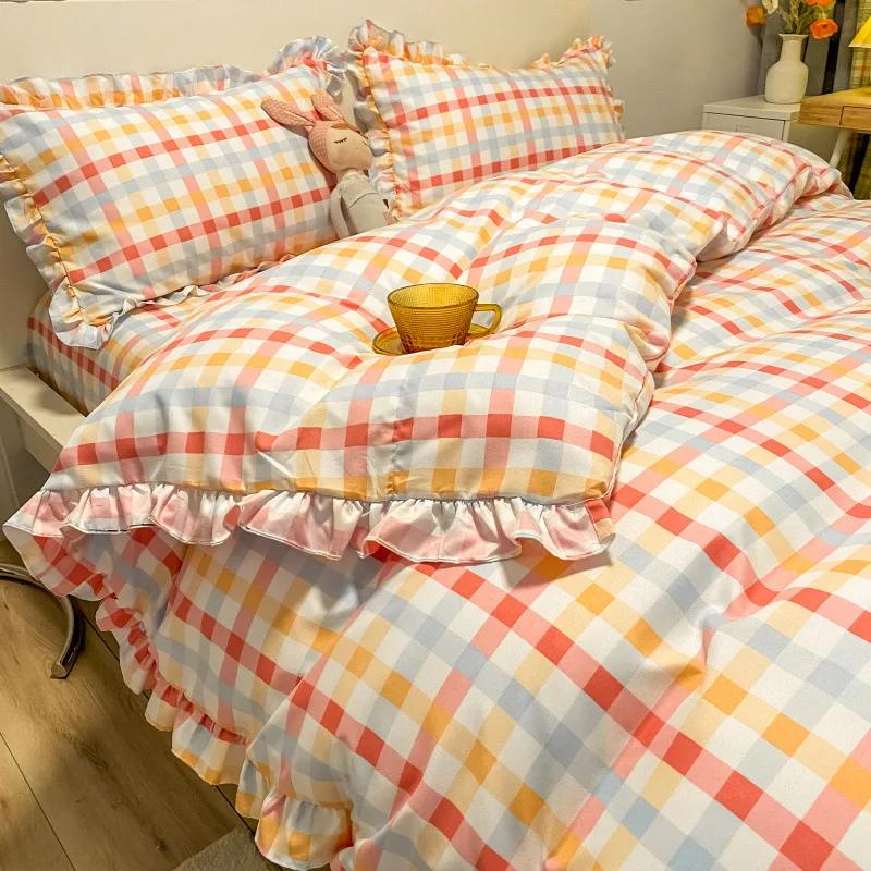 Three Piece Girl Heart Princess Wind Bed, Creating a Charming and Cozy Bedroom Space, Designed for a Princess's Dream Sl — photo 15