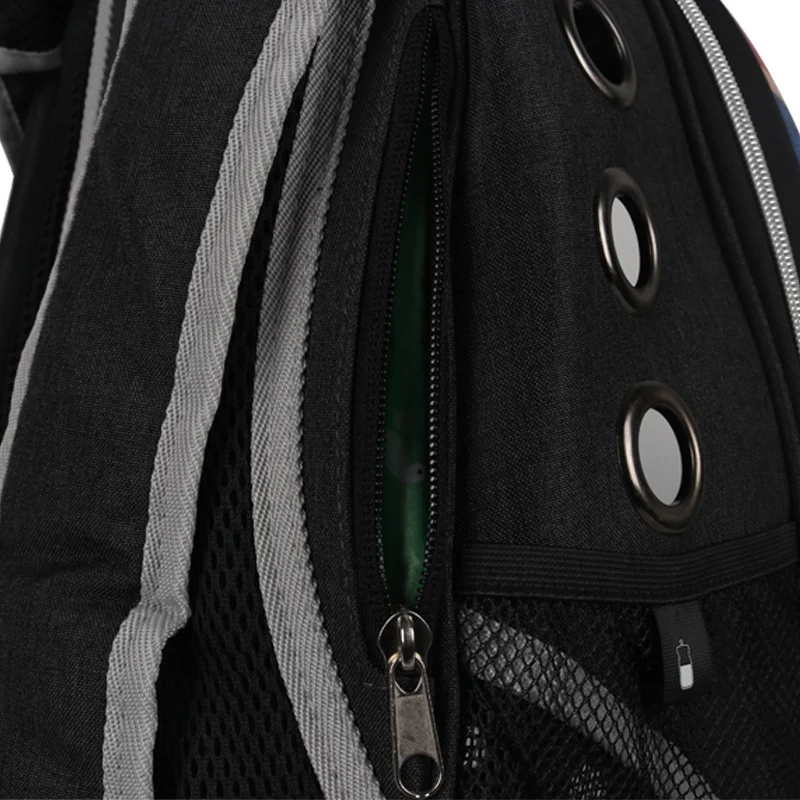 Nova Bolsa Espacial para Animais de Estimação Portátil e Respirável, Ideal para Transportar Cães e Gatos com Conforto e Segurança em Viagens. — foto 4