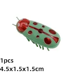 ladybug green red