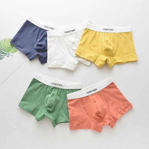 Title 5, Cola Pear Boys Solid Color Boxer for boys, com...