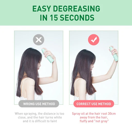 Title 5, Hair Fluffy Spray Oil Head Fluffy Refreshing Sp...