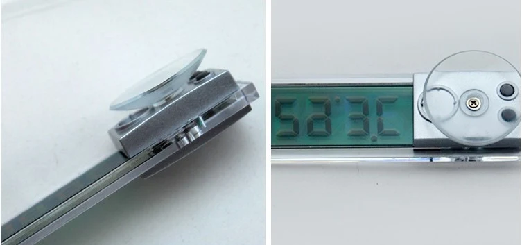 Title 2, Transparent suction cup liquid crystal thermome...