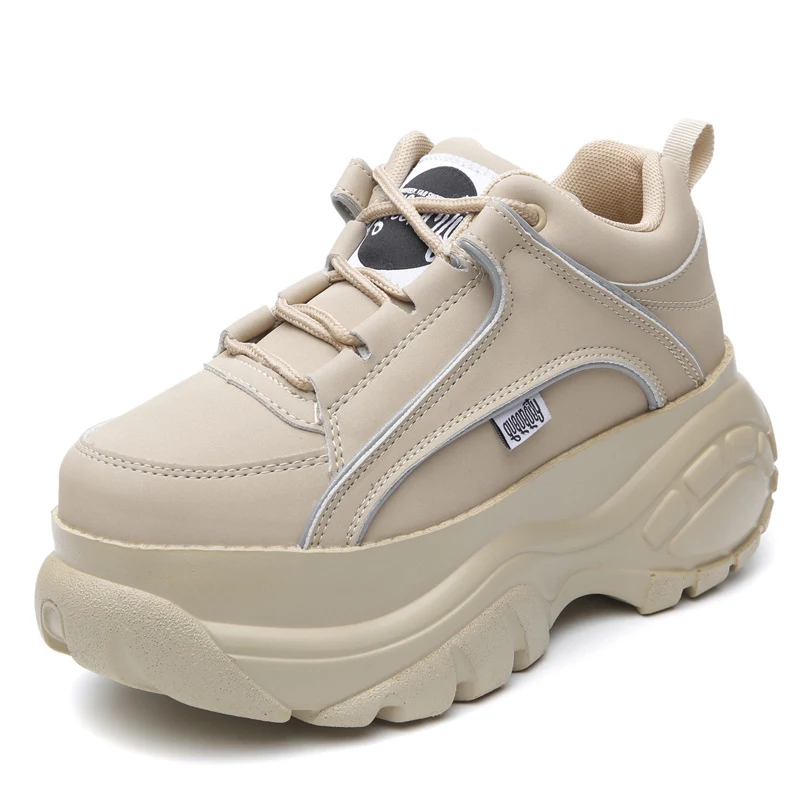 Title 4, Dames platform sneakers met verhoogde binnenzoo...