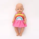 Roupa para boneca Xiafu de 43 cm 17 polegadas Vista sua boneca com estilo e diversão. Roupas adoráveis para brincar e colecionar. — foto 7