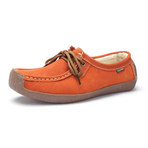 Title 5, Womens Lace-up Flat Shoes Sneakers Frosted Fin...