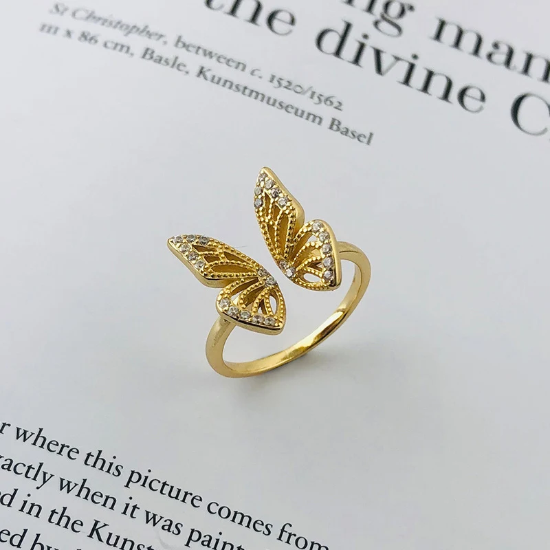 Anel de borboleta encantador — foto 4
