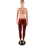 European and American fashion casual leather pants for effortless style and comfort. Versatile and perfect for everyday — photo 4