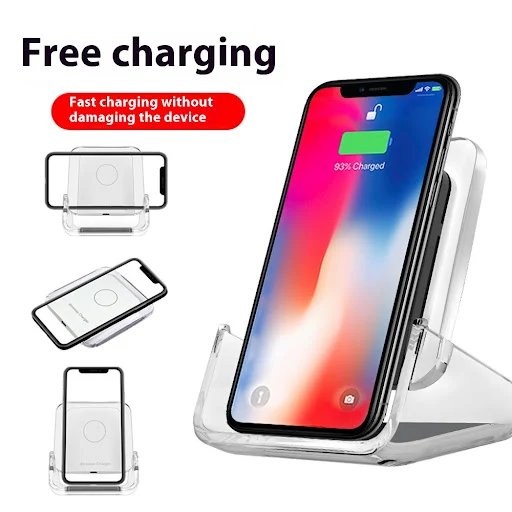 Title 1, Wireless Charger Fast Charging Vertical Desktop...
