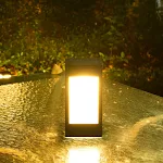 Luminária de parede solar estilo europeu para pátio de vila Iluminação externa charmosa e econômica Decore e ilumine seu espaço sem fios — foto 8