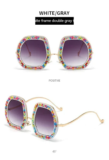 Title 11, Cat Eye Cake-zonnebril Street Snap Fashion UV-b...