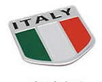 Alloy National Flag Car Decoration Metal Car Sticker. Show your national pride with this durable, stylish, and easy-to-a — photo 1