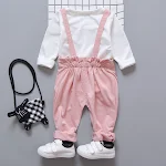 Sling de dibujos animados para bebés y niños pequeños de dos piezas, ideal para primavera. Cómodo, transpirable y perfecto para pasear al aire libre con tu pequeño. — foto 1
