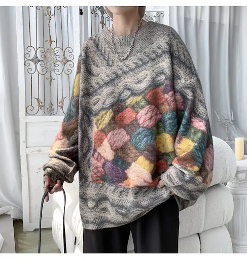 Title 8, Design Sense Sweater Mens Autumn and Winter Co...