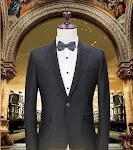 Terno de três peças masculino Sofisticação e elegância garantidas Jaqueta, colete e calças para um visual impecável em ocasiões especiais e no trabalho — foto 6