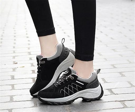 Title 12, Elevated frosted casual shoes for a modern and ...