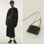 Nova Chain Small Bag Bolsa Mensageiro Mini Bolsa Porta-Cartões Bolsa de Peito Porta-Moedas. Leve seus pertences essenciais com praticidade e elegância. — foto 3