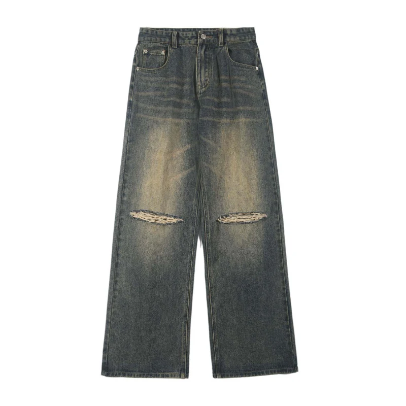 Men's American Retro Straight-Leg Trousers — photo 2