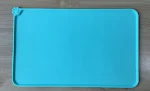 Silicone Dog Food Mat Non-slip and waterproof Protects floors, easy to clean, and keeps feeding areas hygienic and free — photo 8