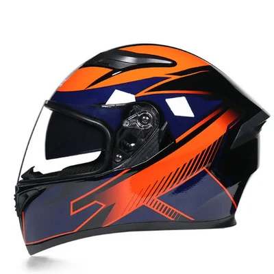 Title 5, Motorcycle Helmet with Anti-fog Dual Lens, Full...