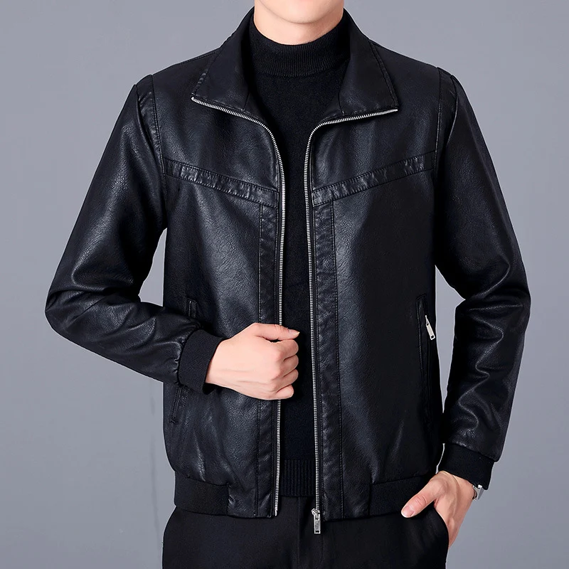 Title 3, New Style Lapel Mens Leisure Sports Locomotive...