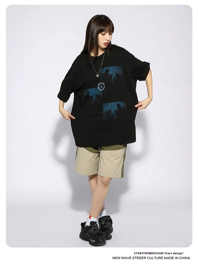 Title 9, Printed Short-sleeved Printed T-shirt Couple We...