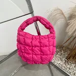 Abrigo plumífero con diseño a cuadros plisado Cloud Pack Down Under Arms para calidez y comodidad excepcional. — foto 9