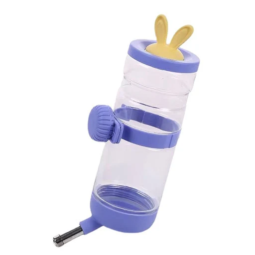 Dog hanging waterer cat water bottle puppy not wet mouth hanging dog feeder hanging cage pet rabbit supplies — photo 2
