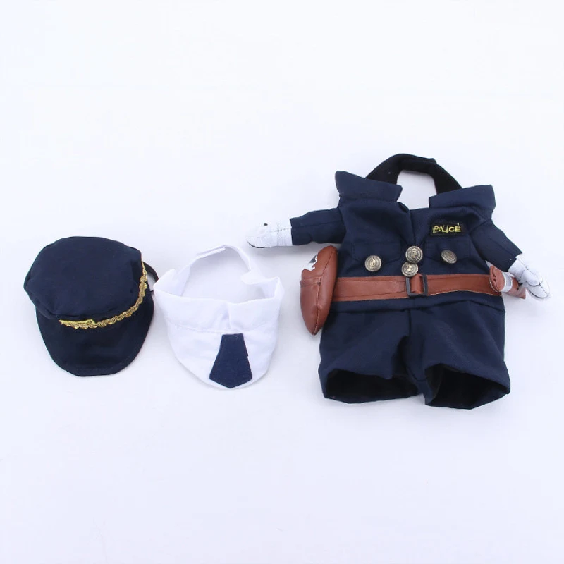 Kapitein Uniform Little Bear Pop Piloot Teddybeer Knuffel Luchtvaartmaatschappij Creatieve Pop Cadeau Perfect Gift — foto 6