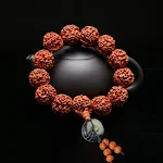 Pulseira Vajra Bodhi Joias Wenwan, ideal para meditação e bem-estar. Proporciona equilíbrio espiritual e proteção. Presente perfeito. — foto 9