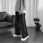 Heren Trendy Loose Straight Negen Brede Been Broek, Comfortabel en Stijlvol, Ruime Pasvorm en Relaxte Uitstraling, Ideaal voor Dagelijks Gebruik — foto 6