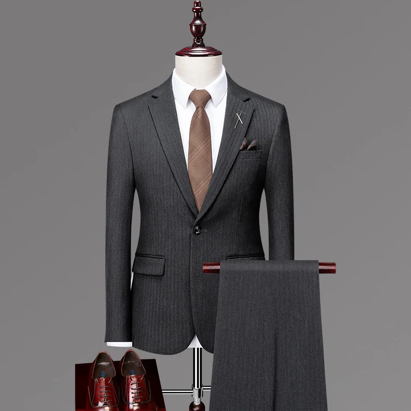 Terno xadrez britânico casual formal Design clássico e conforto — foto 5