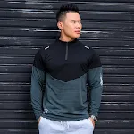 Men's Fitness Long Sleeve Running T-shirt Jersey Eportswear. Perfect for running and training, breathable, comfortable, — photo 6