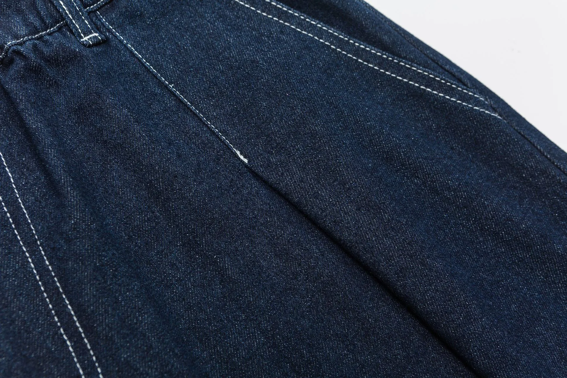 Title 3, Loose Washed-out Raw Wash Casual Trousers, effo...