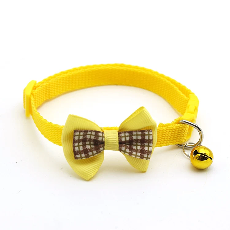 Title 3, Collar con campana y lazo para mascotas Elegant...