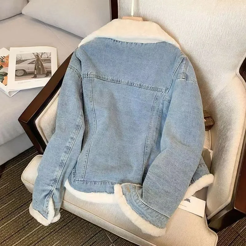 Title 5, Womens Double-Sided Lamb Wool & Velvet Thick L...