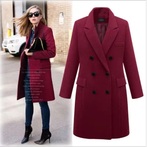 Title 9, Long wool coat with windbreaker for men, offeri...