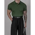 Suéter Slim Fit de Verão para Jovens Executivos, com Lapelas Elegantes, Caimento Slim e Design Ideal para um Visual Moderno — foto 8