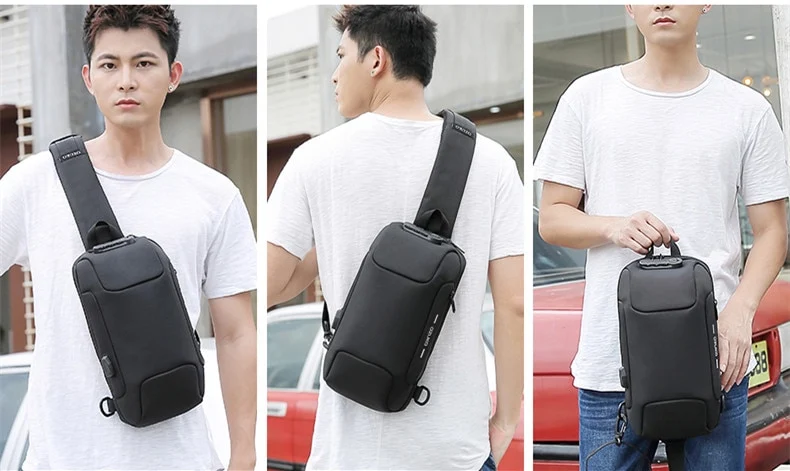 Title 4, Multifunctional Anti-Theft Waterproof Shoulder ...
