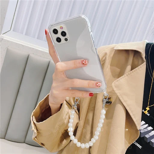 Title 5, Pearl Chain Crossbody Lanyard Phone Case Keep y...