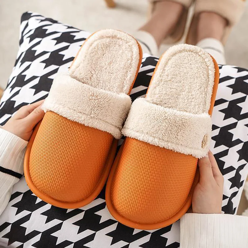 Title 6, Winter Home Slippers Detachable Washable House ...