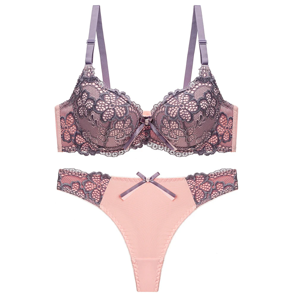 Underwear Push Up Lace Bra Adjustable Bra Set Enhances Bust Comfort and Support Perfect for Everyday Wear and Special Oc — photo 5