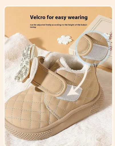 Title 10, Botas de neve para bebês meninas, botinhas térm...