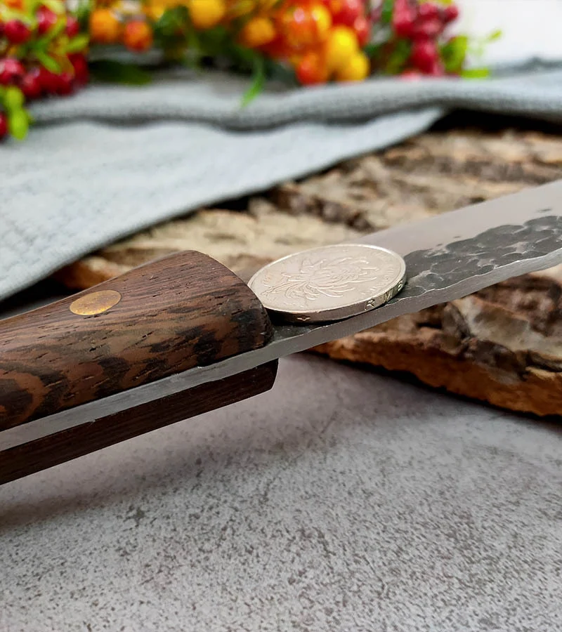 Title 8, Forging Pick Bones Hide Skinning Knife for Meat...